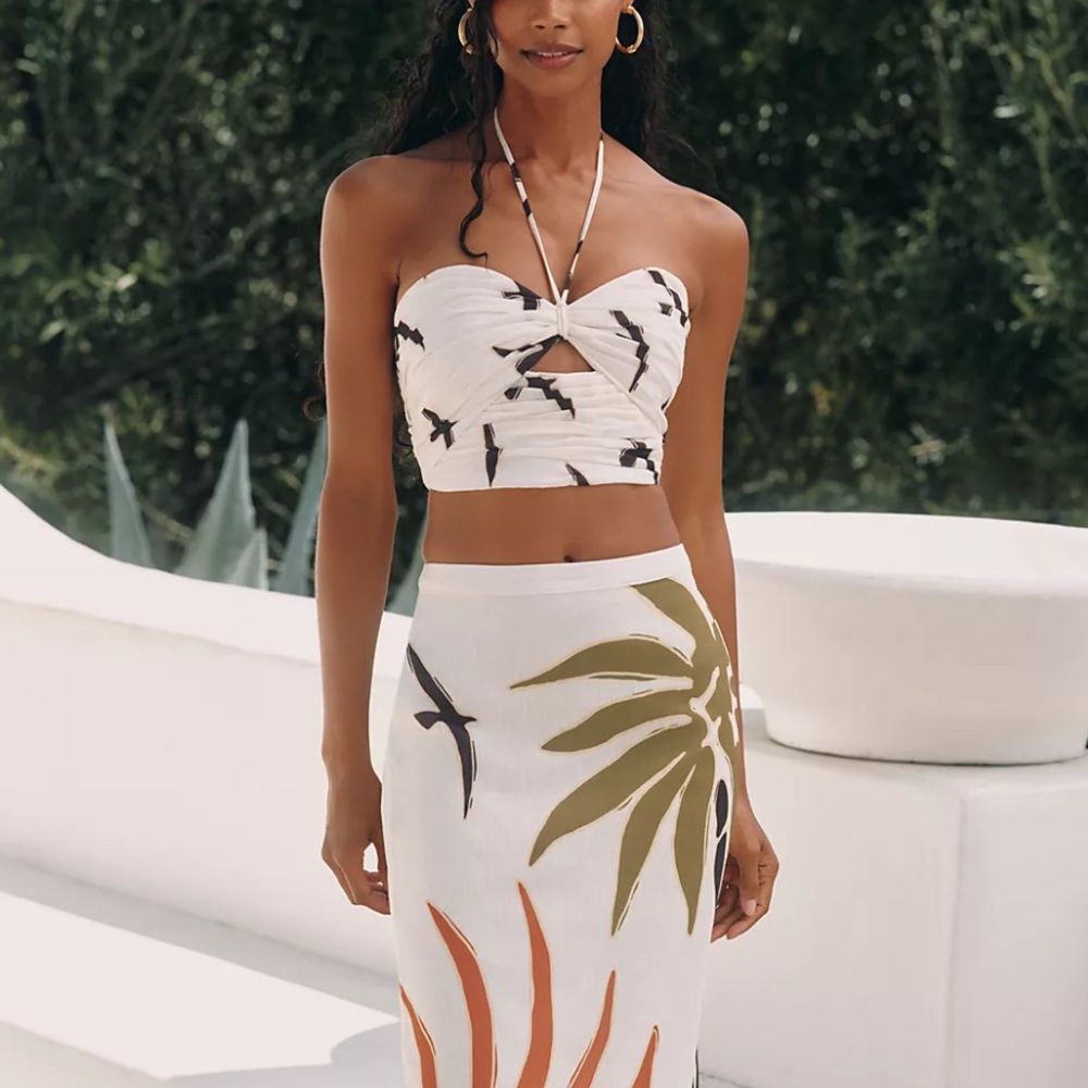 Anthropologie Cala de la Cruz x Anthropologie Naos Bikini/Crop/Tube Top